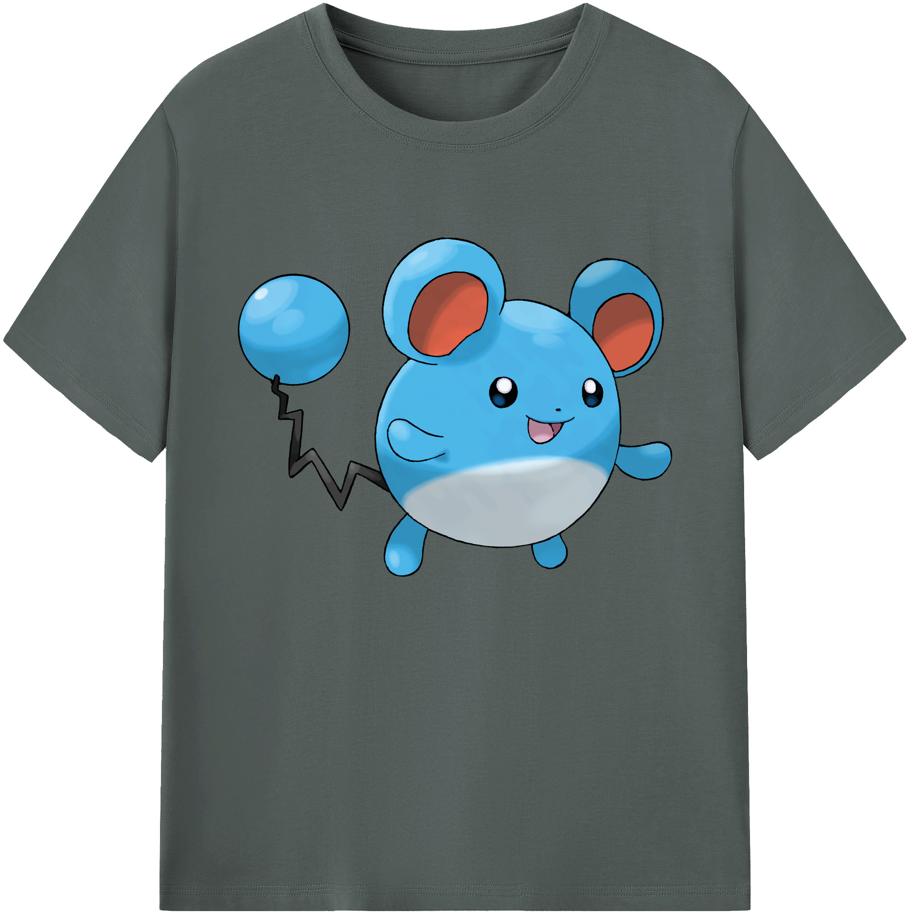 （画像用） ポケットモンスター Pokémon 綿100％ メンズ半袖Tシャツ｜肌触りやわらか＆通気性